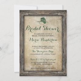 Invitación a la ducha de novia con encanto de pesc