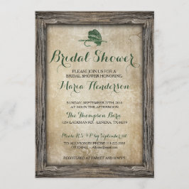 Invitación a la ducha de novia con encanto de pesc
