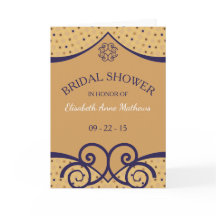 Invitación a la ducha de novia con luz solar deslu