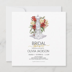 Invitación a la ducha de novia con vestimenta de B