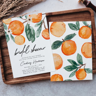 Invitación a la ducha de novia de Clementine