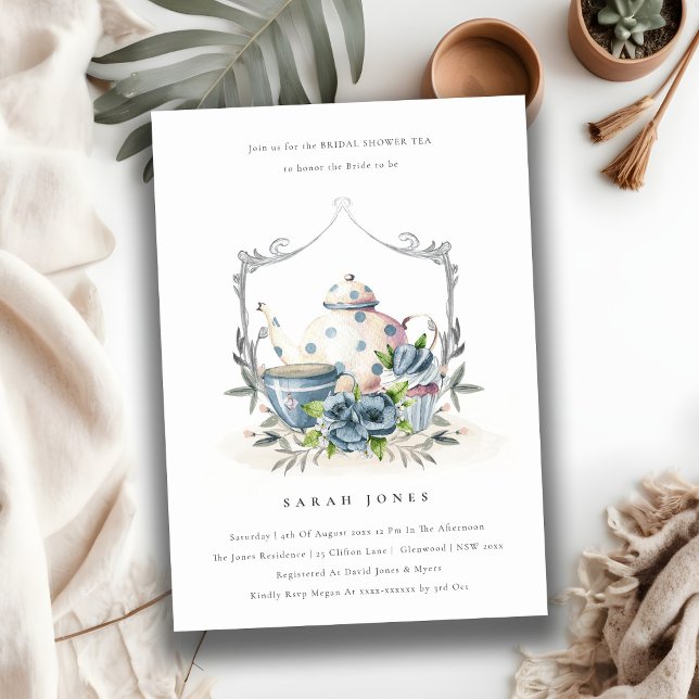 Invitación a la ducha de novia de la Copa Aqua Blu (Subido por el creador)