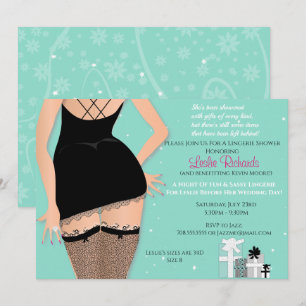 Invitación a la ducha de novia de la espuma verde 