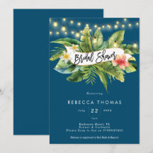 Invitación a la ducha de novia de la Marina de la 