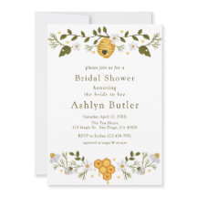 Invitación a la ducha de novia de novias