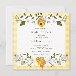 Invitación a la ducha de novia de novias