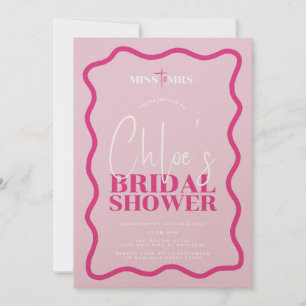 Invitación a la ducha de novia de Sonny