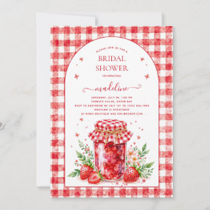 Invitación a la ducha de novia de Strawberry Jam G