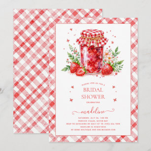 Invitación a la ducha de novia de Strawberry Jam G