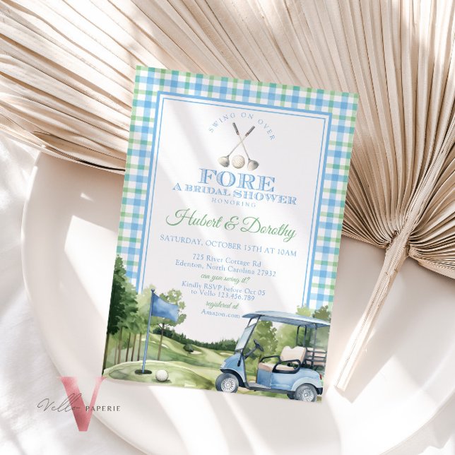 Invitación a la ducha de novia del Blue Green PAR- (Subido por el creador)