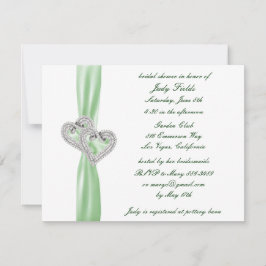 Invitación a la ducha de novia del personalizado L