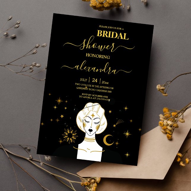 Invitación a la ducha de novia del Sol Celestial d (Subido por el creador)