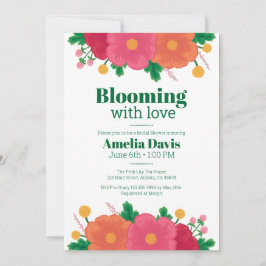 Invitación a la ducha de novia en audacia