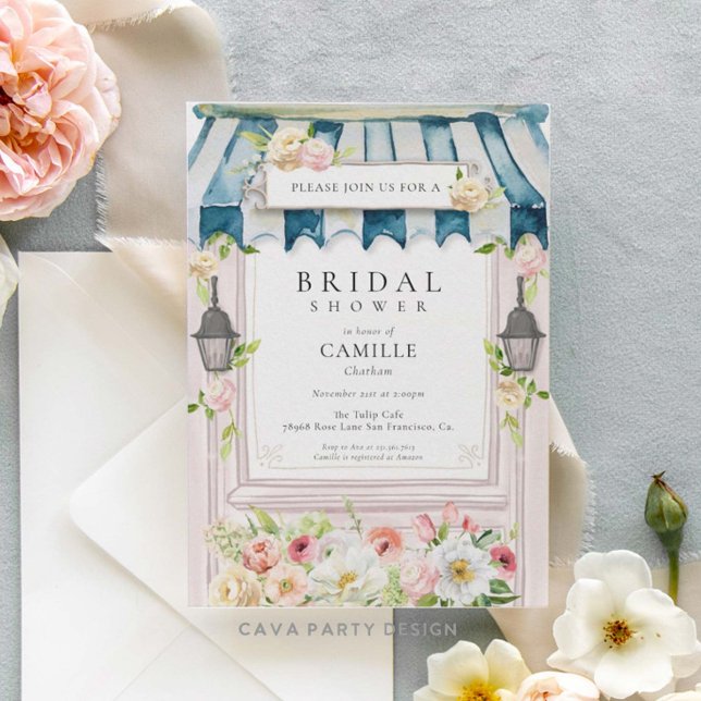 Invitación a la ducha de novia en el jardín de flo (Subido por el creador)