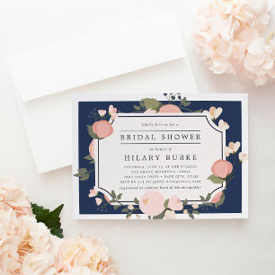 Invitación a la ducha de novia en la puerta del ja
