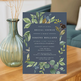 Invitación a la ducha de novia Eucalyptus Grove