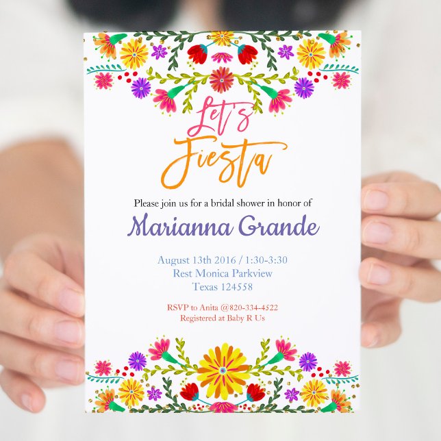 Invitación a la ducha de novia Fiesta (Subido por el creador)