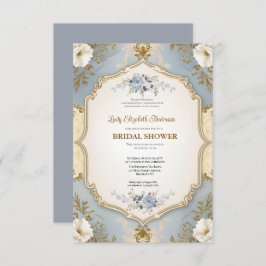 invitación a la ducha de novia,fiesta de castillo 