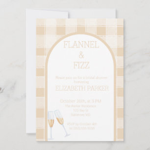 Invitación a la ducha de novia - Flannel y Fizz Fa