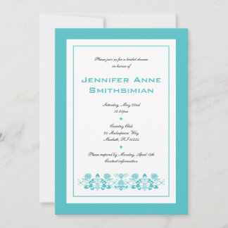 Invitación a la ducha de novia Flora Bee Bridal