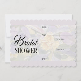 Invitación a la ducha de novia - Lilac
