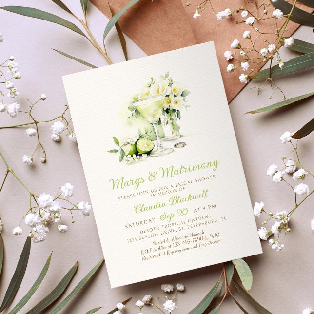 Invitación a la ducha de novia Margs & Matrimony (Subido por el creador)