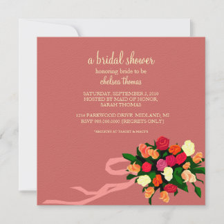 Invitación a la ducha de novia [Mauve]