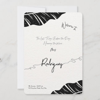Invitación a la ducha de novia personalizado - Gui