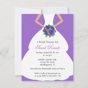 Invitación a la ducha de novia regional