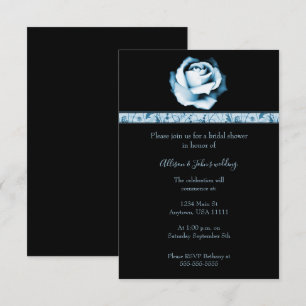 Invitación a la ducha de novia Rosa de Sapphire