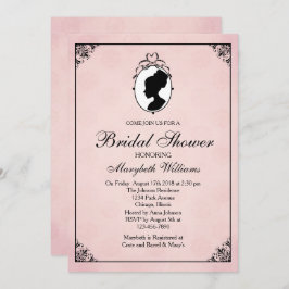 Invitación a la ducha de novias Cameo Cameo Estilo