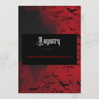 Invitación a la ducha de novias con batata de vamp