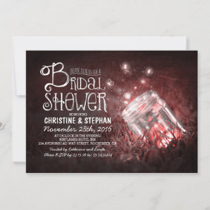 Invitación a la ducha de novias con jarra de albañ