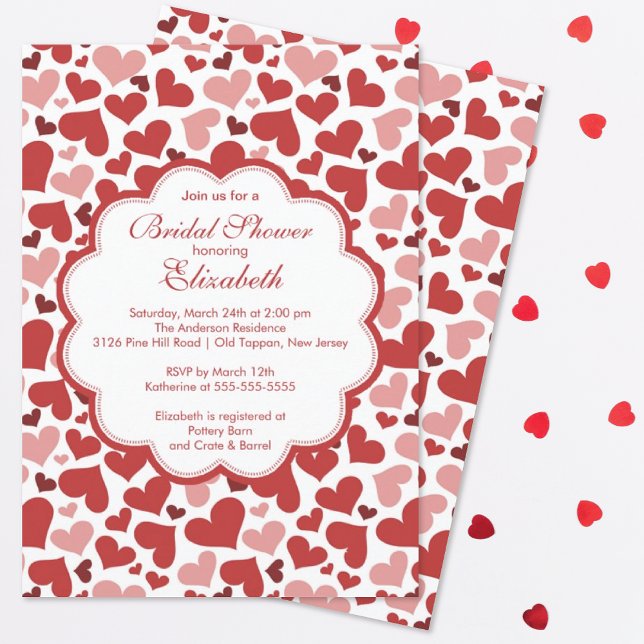 Invitación a la ducha de novias de la Primavera de (Subido por el creador)
