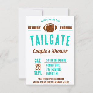 Invitación a la ducha de novias de parejas que via