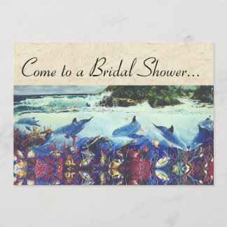 Invitación a la ducha de novias de peces de la tor