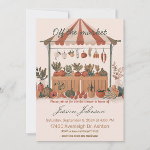 Invitación a la ducha de novias de un granjero fue