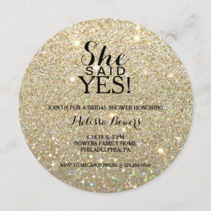 Invitación A La Ducha De Novias - Dijo Que Sí