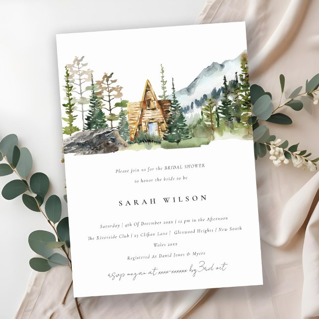 Invitación a la ducha de novias en cabaña de monta (Subido por el creador)