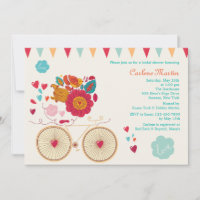 Invitación a la ducha de novias en el ciclo del am