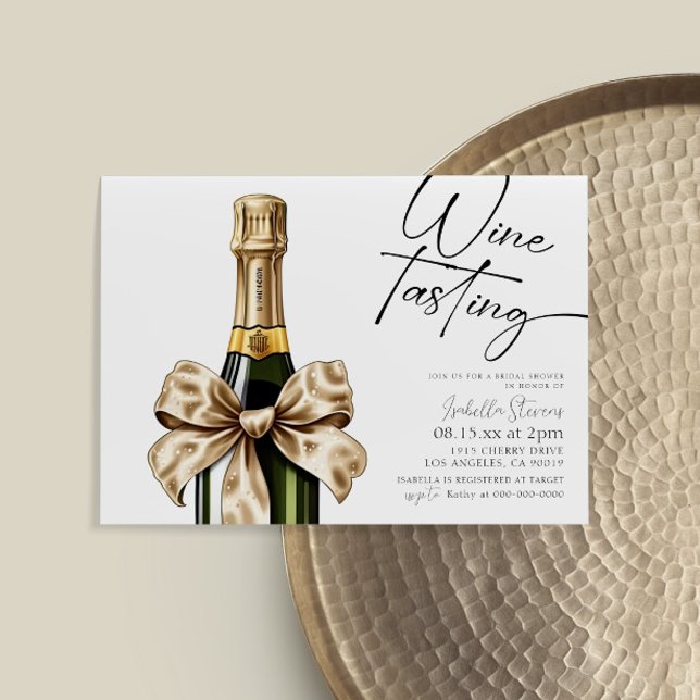 Invitación a la ducha de novias para degustación d (Subido por el creador)