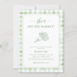 Invitación a la ducha de novias para los agriculto