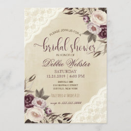 Invitación a la ducha de novias para personas con