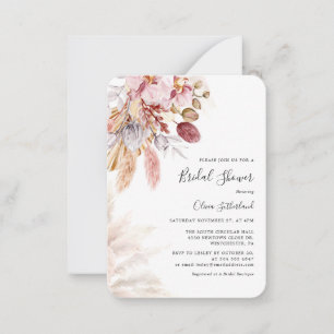 Invitación a la ducha de novias por Moda de guión