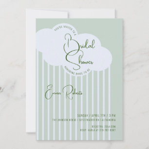 Invitación a la ducha de nubes lluviosas