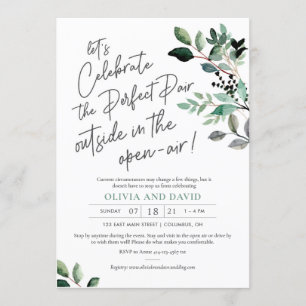 Invitación a la ducha de parejas perfectas - Verdo
