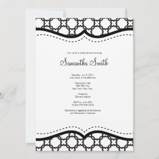 Invitación a la ducha de personalizable