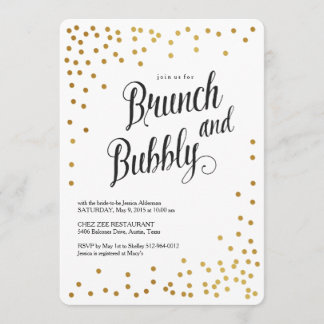 Invitación a la ducha de puercos y brunch