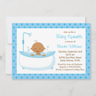 Invitación a la ducha de rociado para bebé