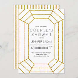 Invitación a la ducha de una pareja de bodas de di